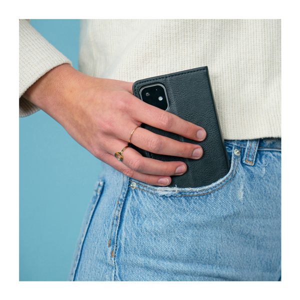 imoshion Étui de télephone portefeuille de luxe Motorola Moto G9 Power - Noir