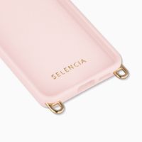 Selencia Coque arrière Rivièra avec MagSafe avec crochets amovibles Samsung Galaxy S26 - Sorbet Pink