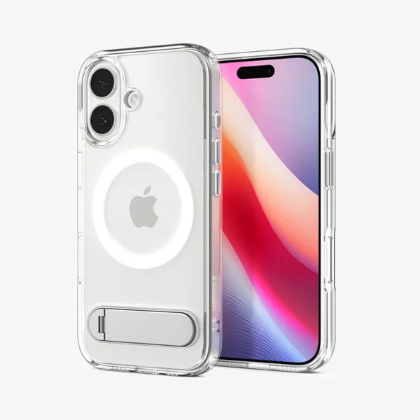 Spigen Coque Ultra Hybrid S MagSafe Apple iPhone 17 - Clear / White