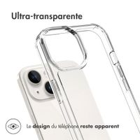 Accezz Coque Xtreme Impact Apple iPhone 15 - Transparent
