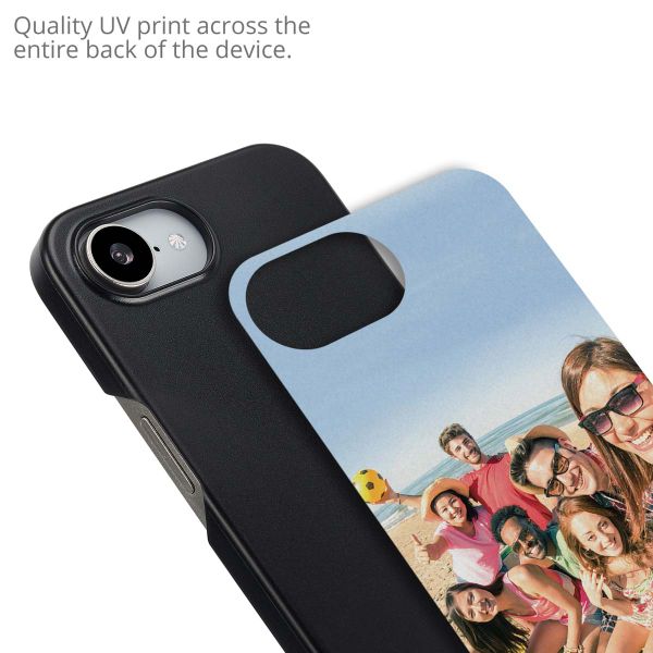 Concevez votre propre coque rigide Apple iPhone 17e / 16e - Noir