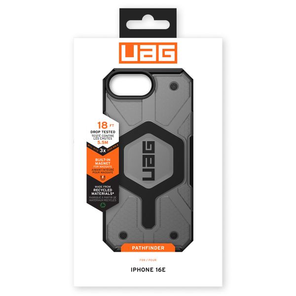 UAG Coque Pathfinder MagSafe Apple iPhone 17e / 16e - Ash
