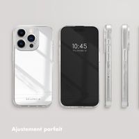 Selencia Coque Mirror Apple iPhone 15 Pro - Argent