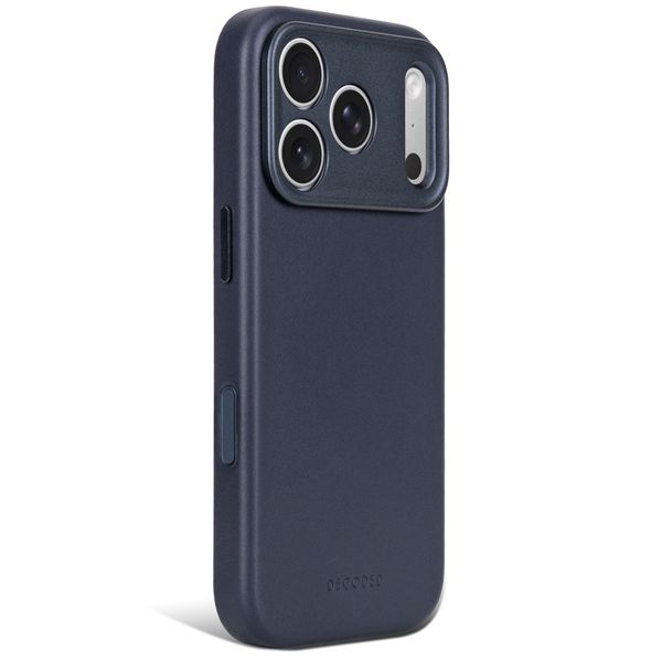 Decoded Coque en cuir MagSafe Apple iPhone 18 Pro / 17 Pro - Midnight