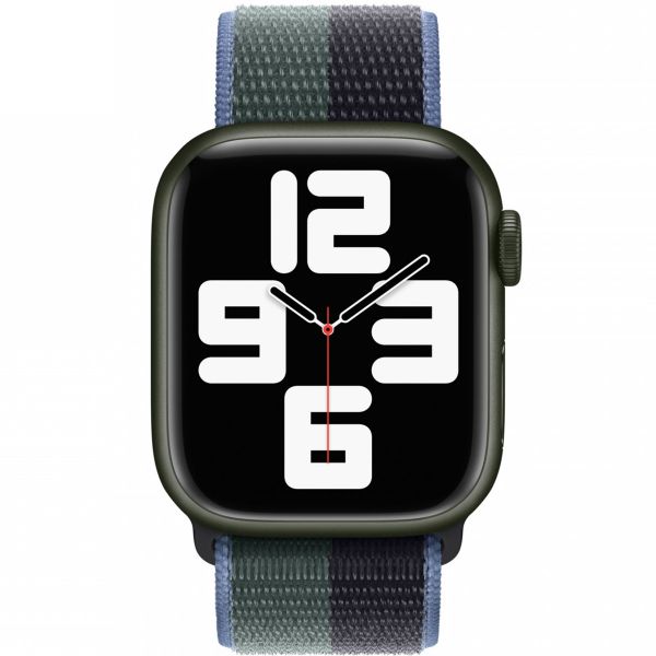 Apple Bracelet Sport Loop Apple Watch | 38/40/41/42 mm - Midnight Green