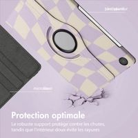 imoshion Coque tablette Design rotatif à 360° Samsung Galaxy Tab A9 Plus - Dancing Cubes