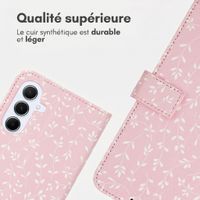 imoshion Étui de télephone portefeuille Design Samsung Galaxy A56 - Pink Bazaar Flowers
