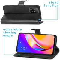 imoshion Étui de télephone portefeuille de luxe Oppo A94 (5G) - Noir