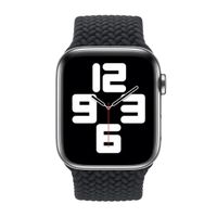 Apple Bracelet Solo tressé Apple Watch | 44/45/46/49 mm - Taille 11 - Charcoal