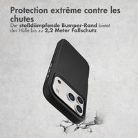 Accezz Coque Tough avec MagSafe Apple iPhone 17 Pro - Noir