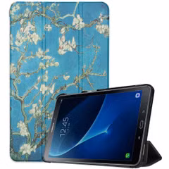imoshion Coque tablette Design Trifold Samsung Galaxy Tab A 10.1 (2016) - Green Plant