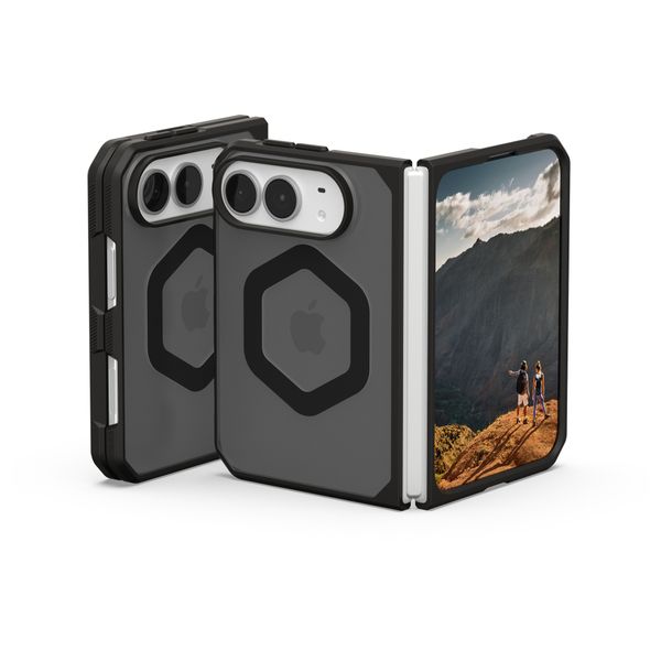 UAG Coque arrière magnétique Mouve Apple iPhone Duo - Ash