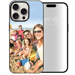 Concevez votre propre coque rigide Apple iPhone 15 Pro Max - Noir