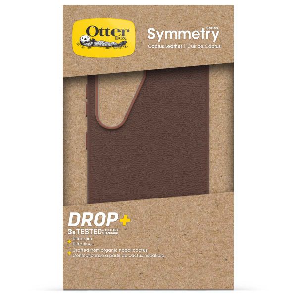 OtterBox Coque en cuir de cactus Symmetry Samsung Galaxy S25 - Rich Adove