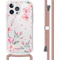 imoshion Coque Design avec cordon Apple iPhone 13 Pro - Blossom Watercolor