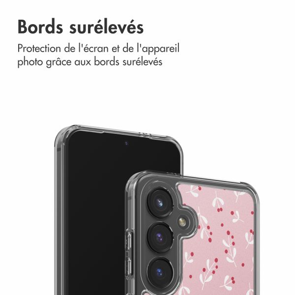 imoshion Coque Design Samsung Galaxy S24 - Berries Blush