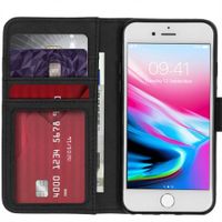 imoshion Étui de télephone portefeuille de luxe Apple iPhone SE (2022 / 2020) / 8 / 7 / 6(s) - Rouge