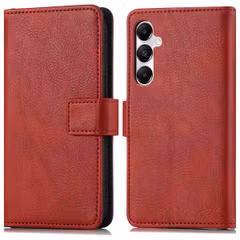 imoshion Étui de télephone portefeuille de luxe Samsung Galaxy A15 (5G/4G) - Rouge