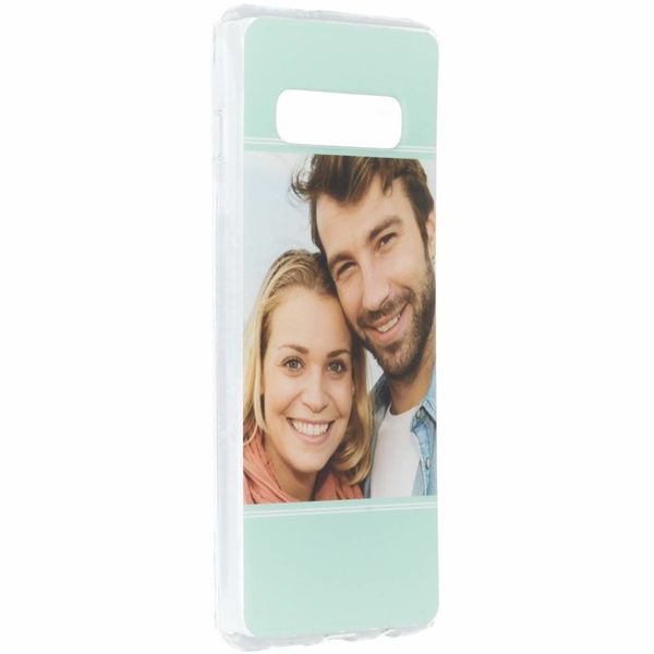 Concevez votre propre coque transparente Samsung Galaxy S10 Plus - Transparent