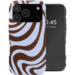 Selencia Coque arrière Vivid Apple iPhone 17 Pro - Dream Swirl Chocolate