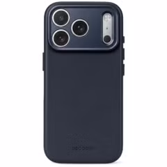 Decoded Coque en cuir MagSafe Apple iPhone 18 Pro / 17 Pro - Midnight
