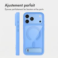 Accezz Coque arrière Hold avec MagSafe Apple iPhone 18 Pro Max / 17 Pro Max - Light Blue