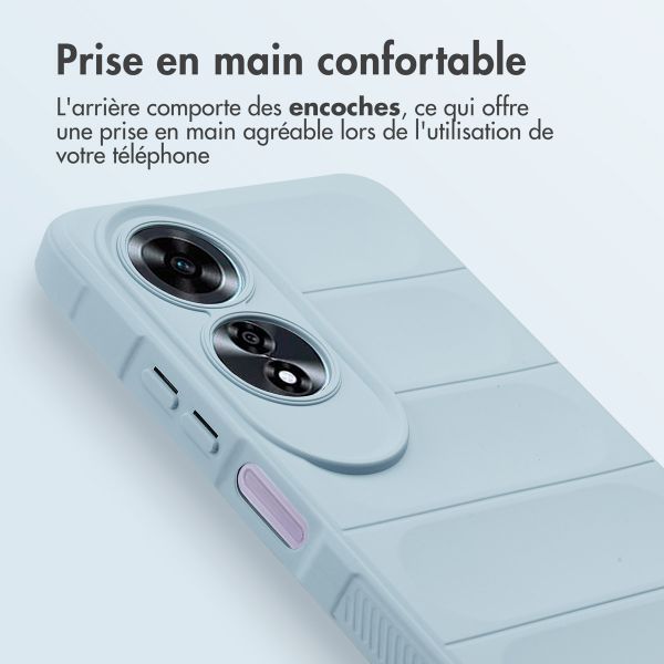 imoshion EasyGrip Backcover Oppo A60 4G - Bleu clair