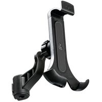 Lampa Support de téléphone Smart Flow pour scooter - Rotation à 360° - Fixation sur rétroviseur et pare-brise - Noir
