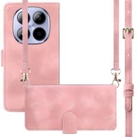 imoshion Etui de télephone portefeuille avec cordon Xiaomi Redmi Note 15 Pro (4G) - Rose