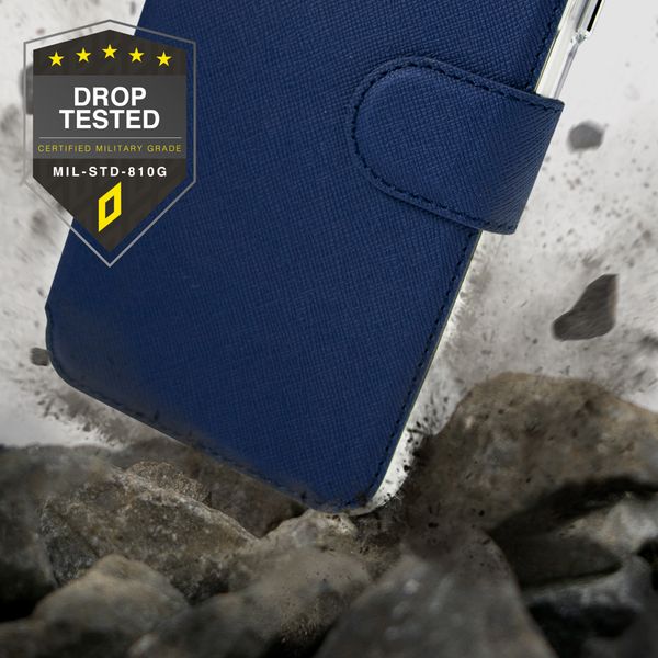 Accezz Étui de télephone Xtreme Wallet Apple iPhone 14 Plus - Bleu foncé