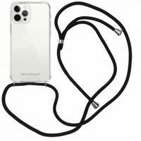 imoshion Coque arrière transparente avec cordon Apple iPhone 12 Pro Max - Noir