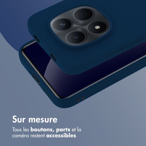 imoshion Coque Couleur Xiaomi Redmi Note 15 Pro (5G) - Bleu foncé