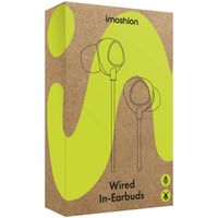 imoshion ﻿Ecouteurs Intra-auriculaires - Ecouteurs filaires - Connexion AUX / prise jack 3,5 mm - Blanc