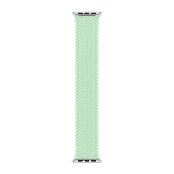 Apple Bracelet Solo tressé Apple Watch | 44/45/46/49 mm - Taille 12 - Pistachio