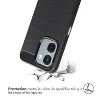 imoshion Coque Brushed Oppo A6 (5G) - Noir