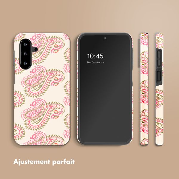 Selencia Coque arrière Vivid Samsung Galaxy A17 (5G) / (4G) - Paisley Blush