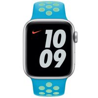 Apple Bracelet Nike Sport Apple Watch | 38/40/41/42 mm - Taille S/M/L - Chlorine Blue/Green Glow