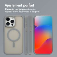 imoshion Coque Color Guard avec MagSafe Apple iPhone 15 Pro Max - Gris