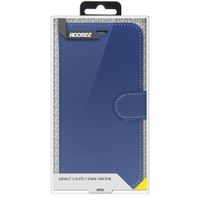 Accezz Étui de télephone Wallet Samsung Galaxy S21 - Bleu foncé