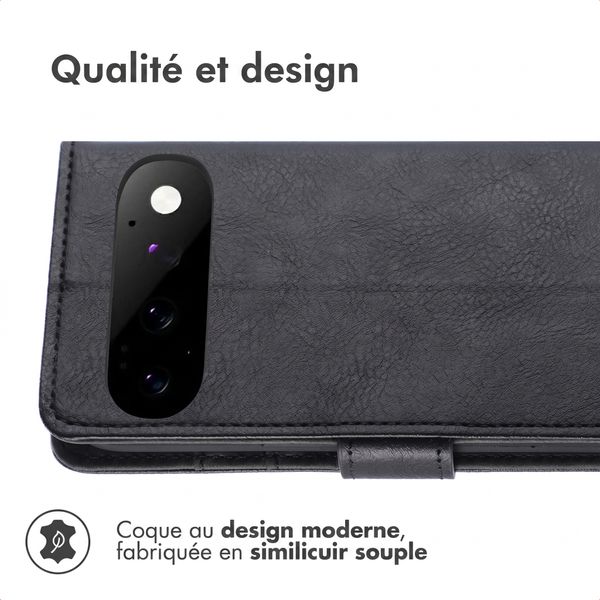 imoshion Étui de télephone portefeuille de luxe Google Pixel 11 Pro - Noir