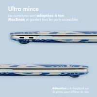 imoshion Coque Design Laptop Apple MacBook Pro 13 pouces (2020 / 2022) - Flower Tile