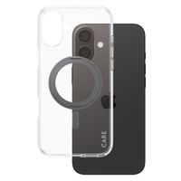 CARE by PanzerGlass Coque Kickstand MagSafe Apple iPhone 16 Plus - Noir