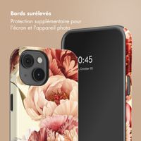 Selencia Coque arrière Vivid avec MagSafe Apple iPhone 14 - Vintage Peony