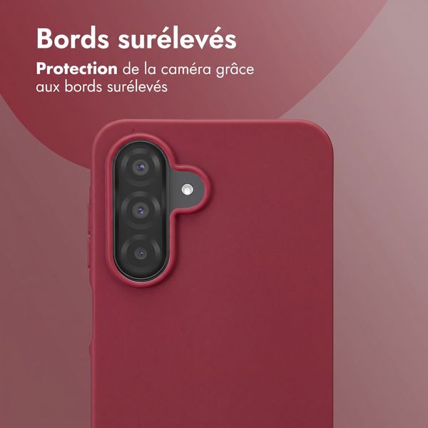 imoshion Coque Couleur Samsung Galaxy A18 (4G) / A17 (4G/5G) - Bordeaux