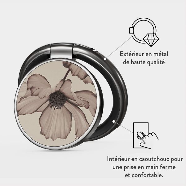 Burga Ringholder Gunmetal - Bague téléphone - Barely Yours