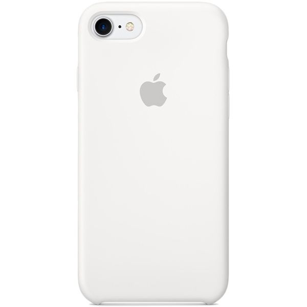 Apple 2 Pack Coque en silicone Apple iPhone SE (2022/ 2020) - Pink Sand + White