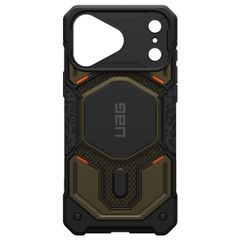 UAG Coque arrière Monarch Pro Apple iPhone 18 Pro Max / 17 Pro Max - Kevlar Element Green