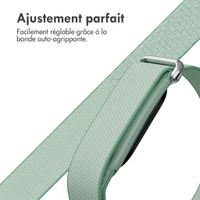 imoshion Bracelet en nylon Fitbit Air - Mint Green