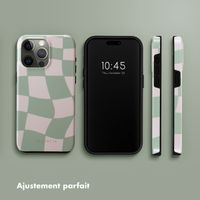 Selencia Coque arrière Vivid Apple iPhone 15 Pro Max - Groovy Sage Green