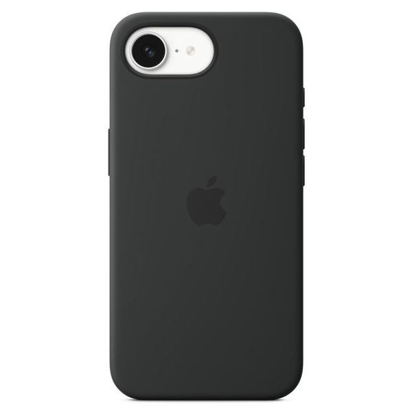 Apple Coque en silicone Apple iPhone 17e / 16e - Noir